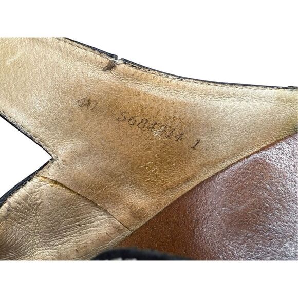 Finn Comfort Women’s 9/40 Stanford Black Leather Mule Sandals Closed Toe Shoes - Picture 7 of 9